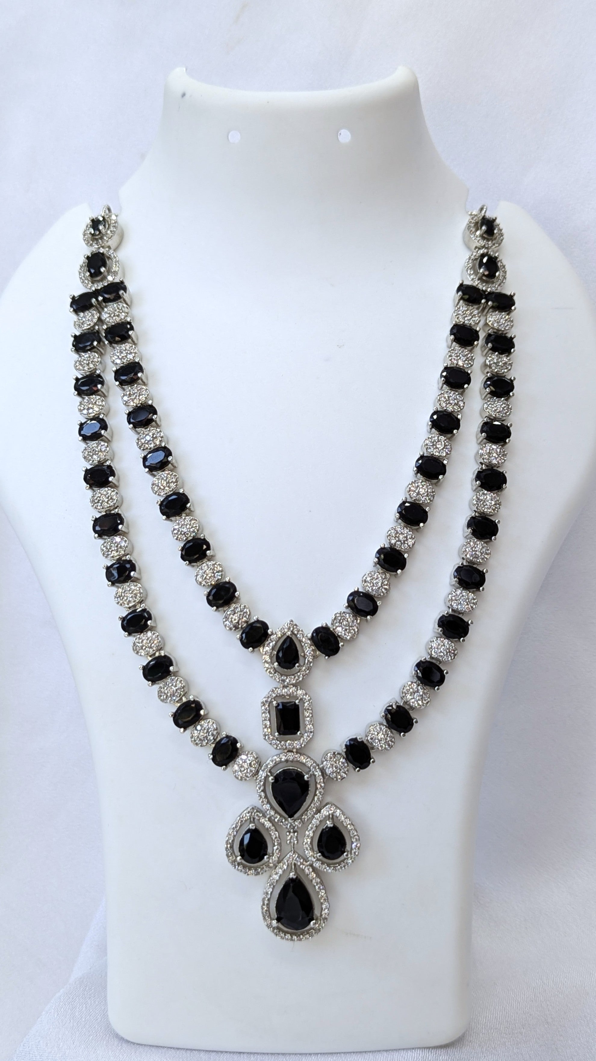 Cz necklace set