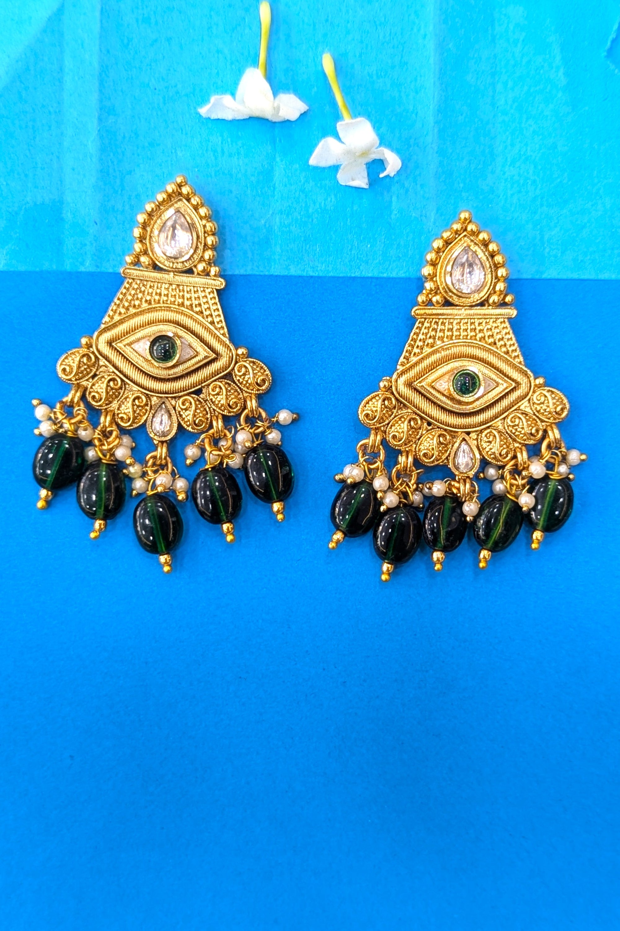 Rajwadi necklace set