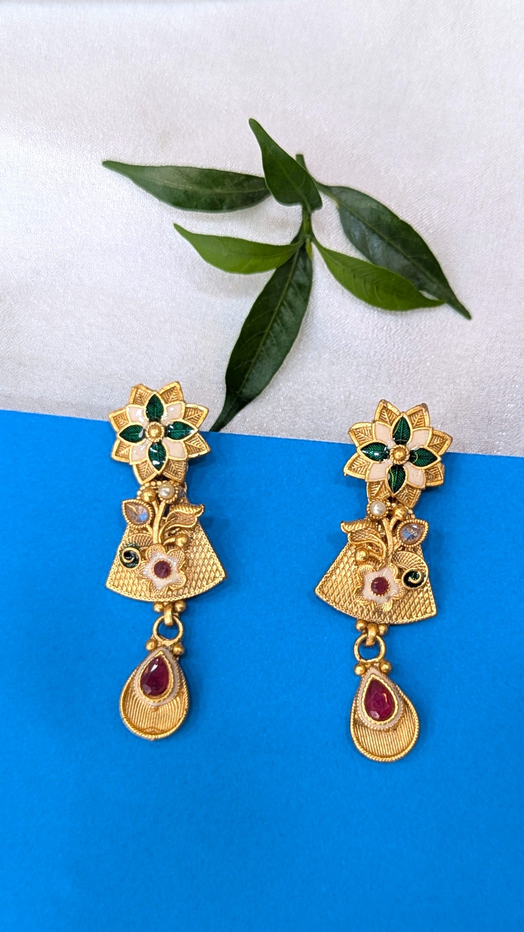 Rajwadi necklace set