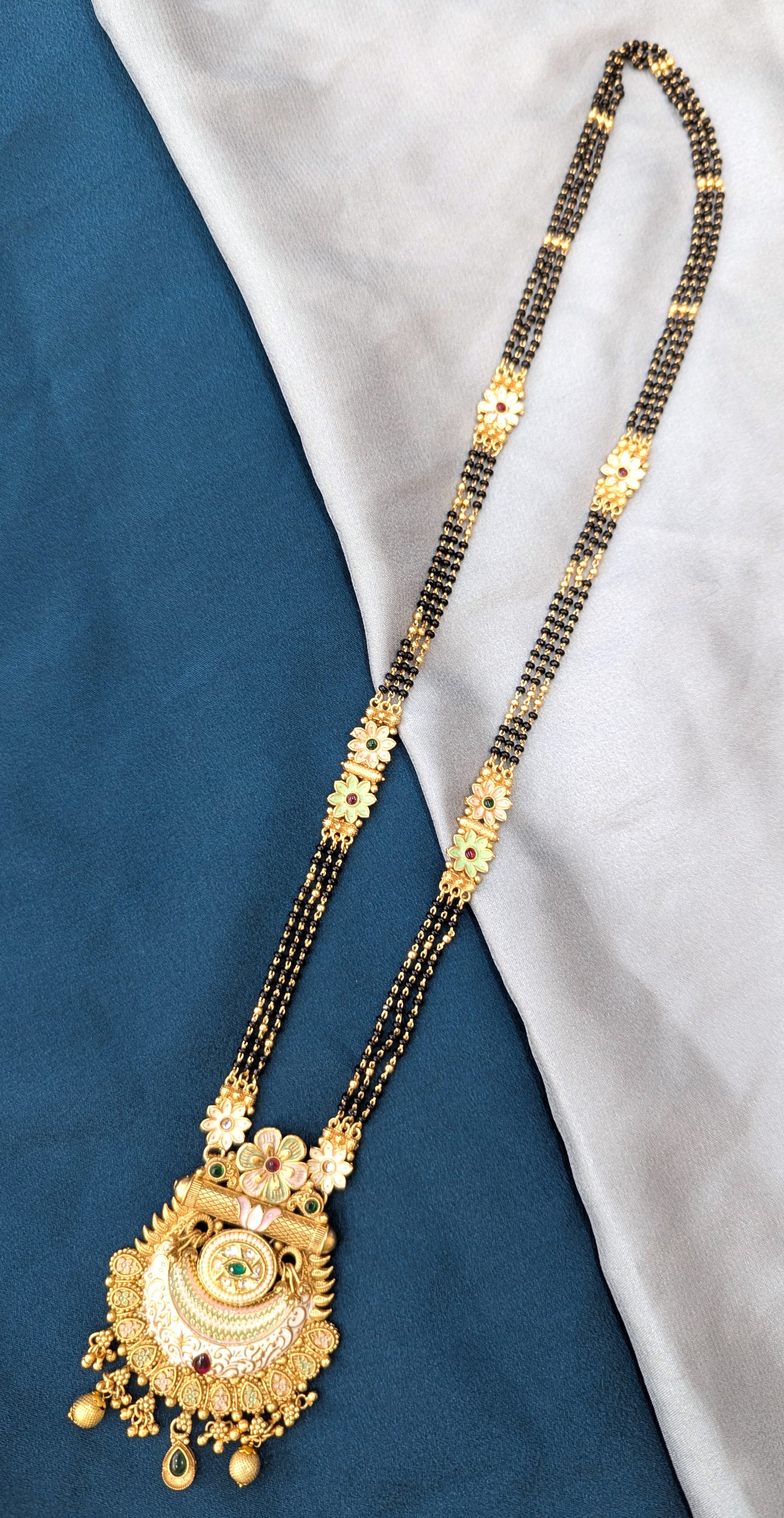 Rajwadi mangalsutra