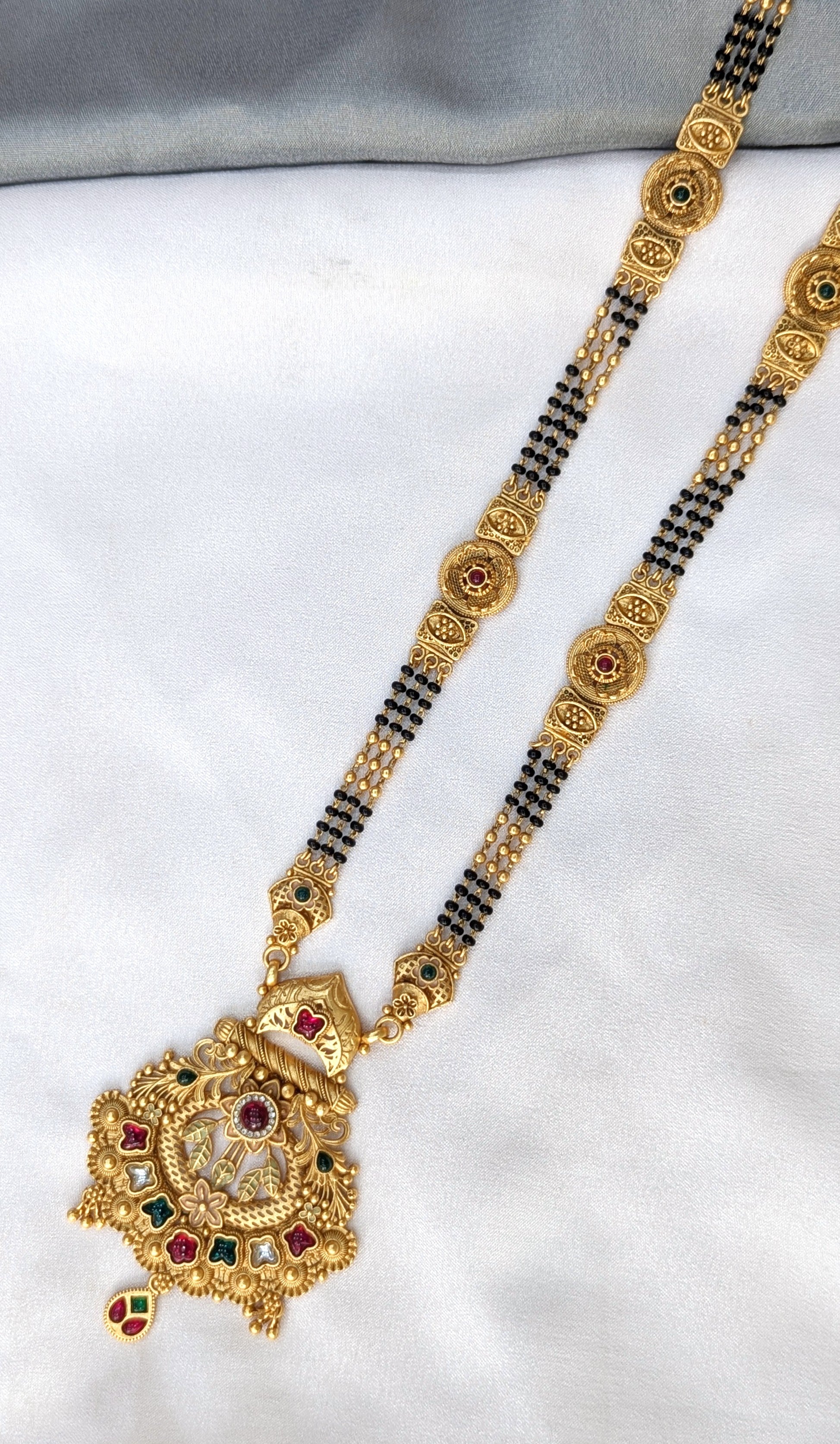Rajwadi mangalsutra