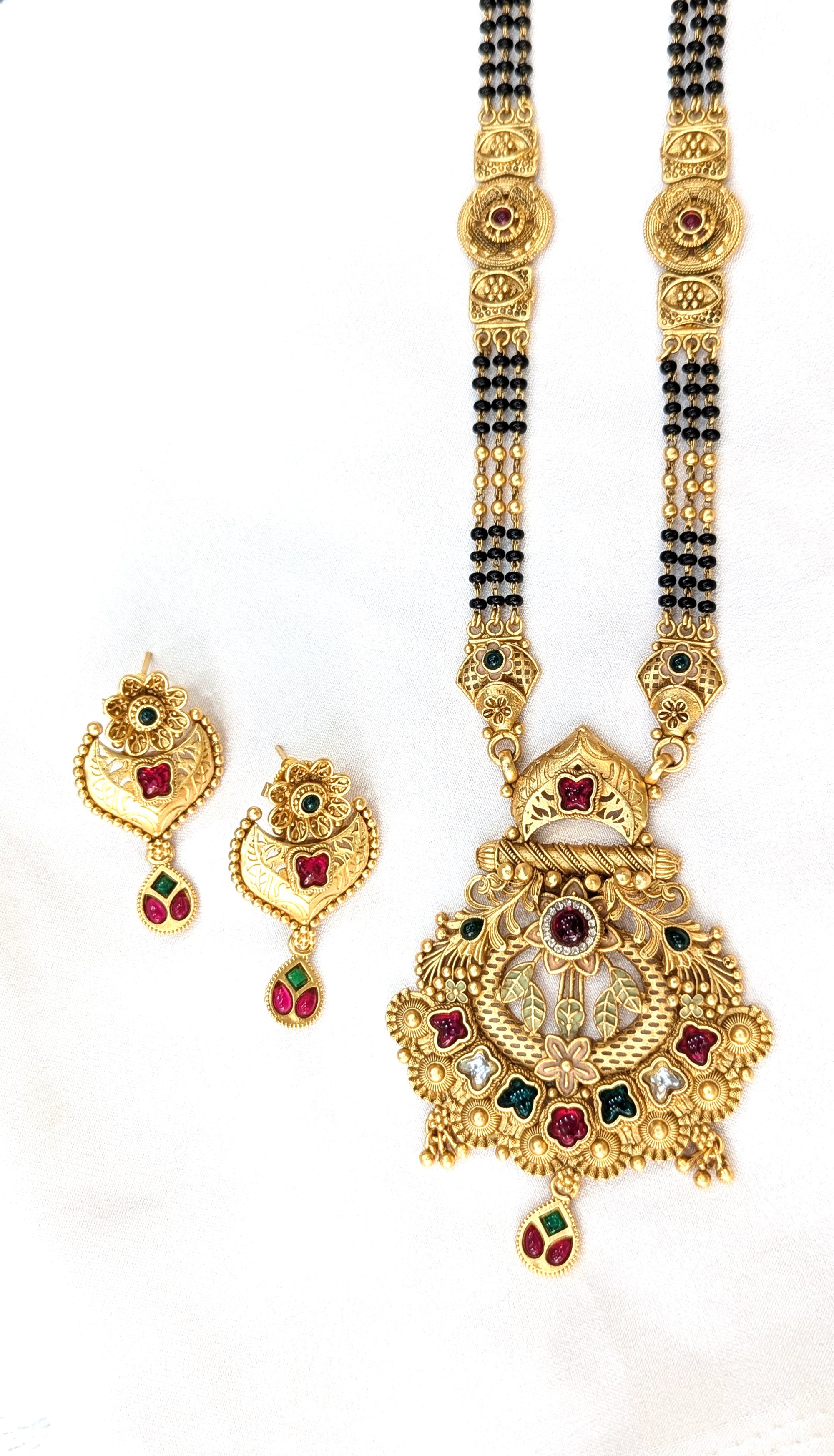 Rajwadi mangalsutra