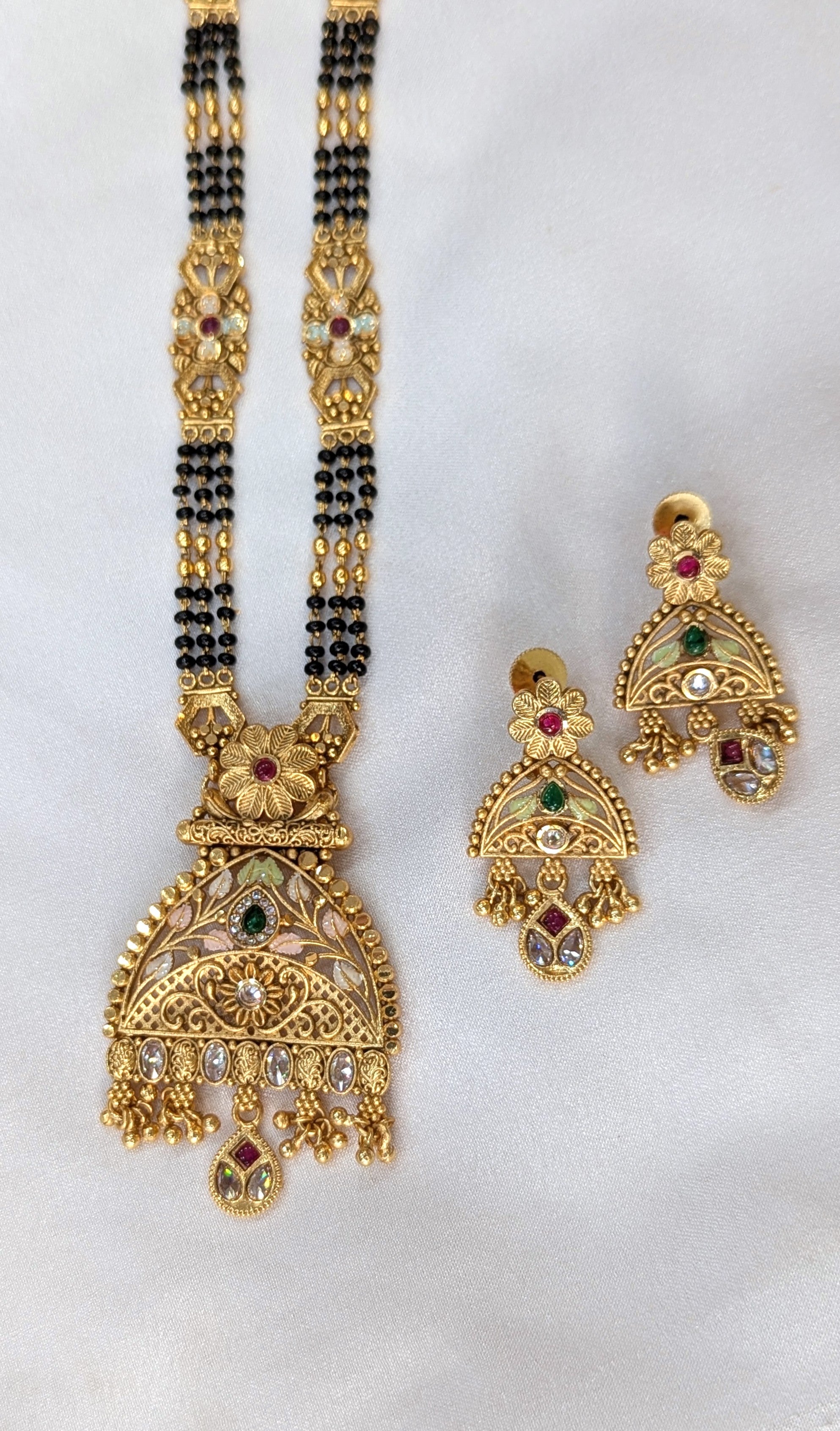 Rajwadi mangalsutra