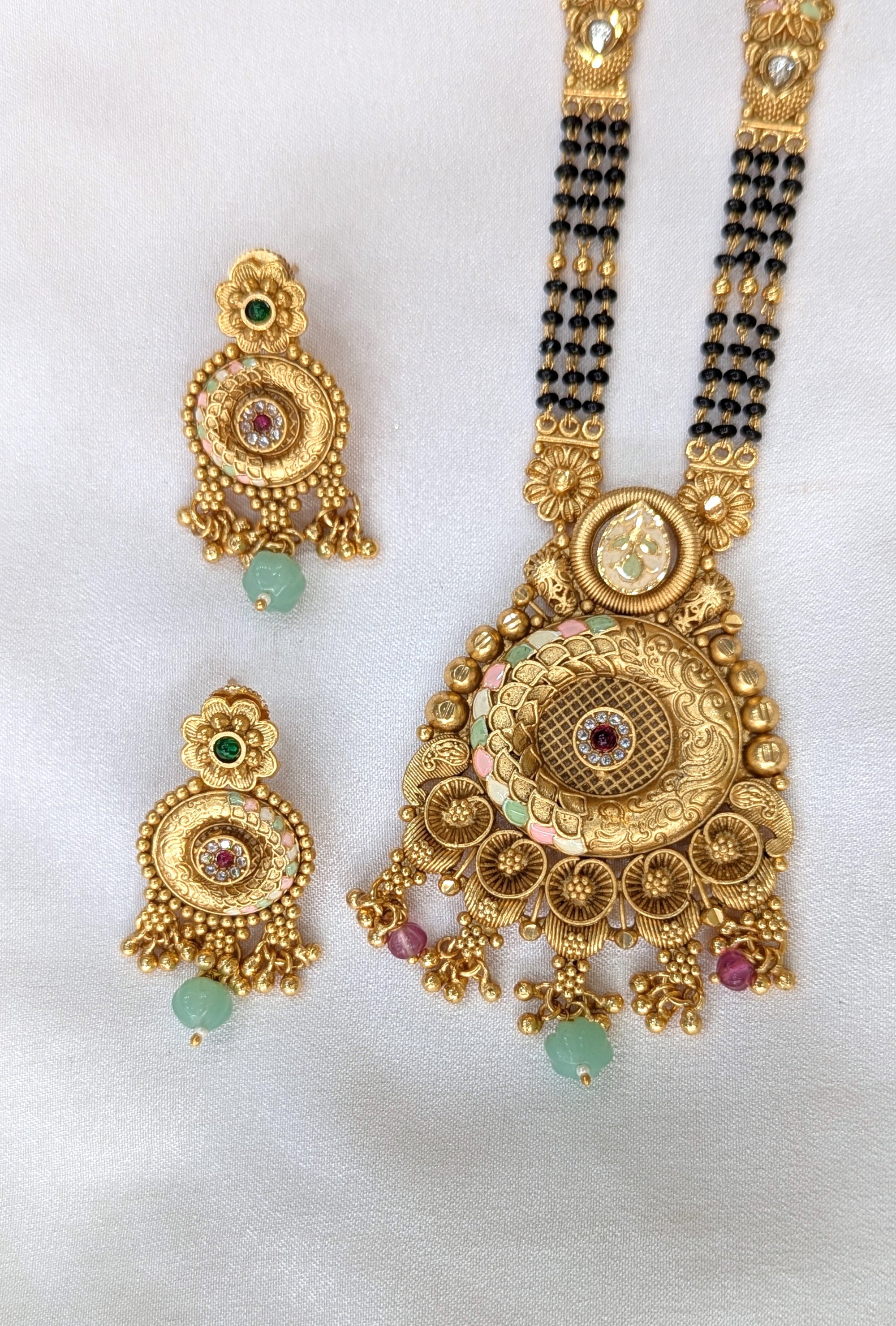 Rajwadi mangalsutra