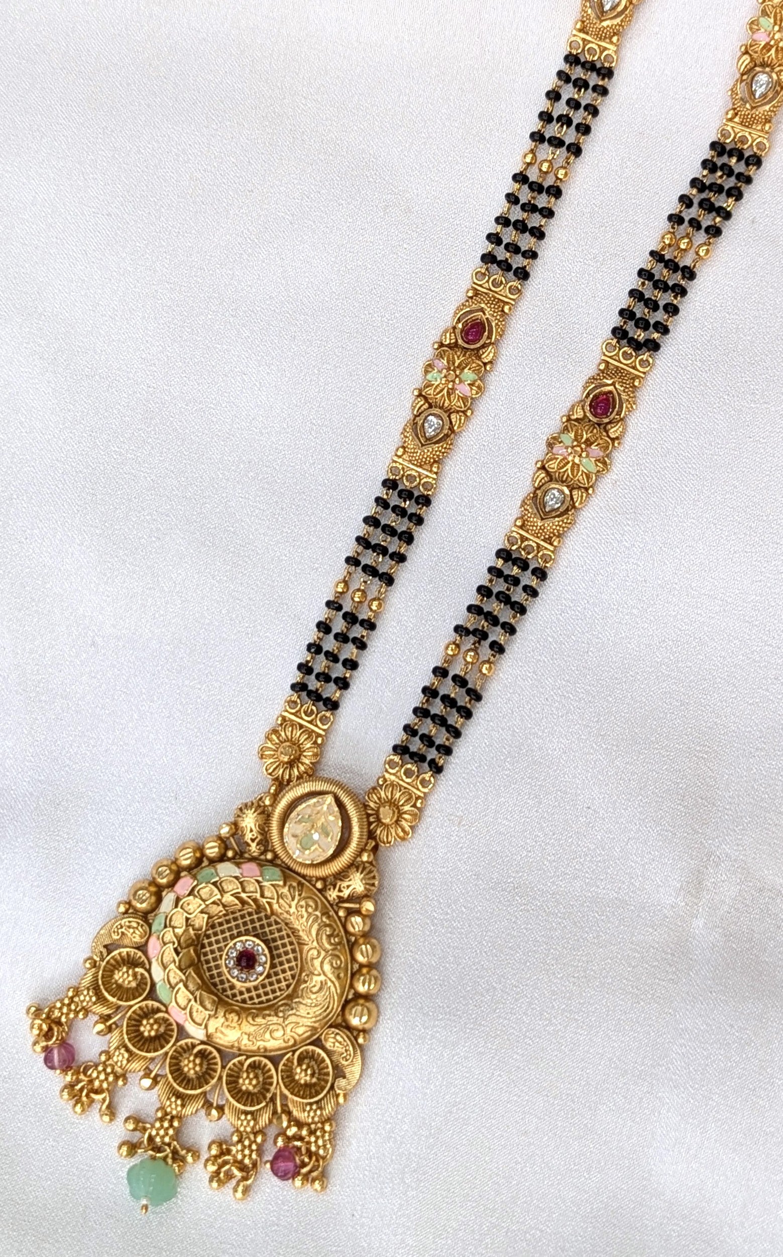 Rajwadi mangalsutra