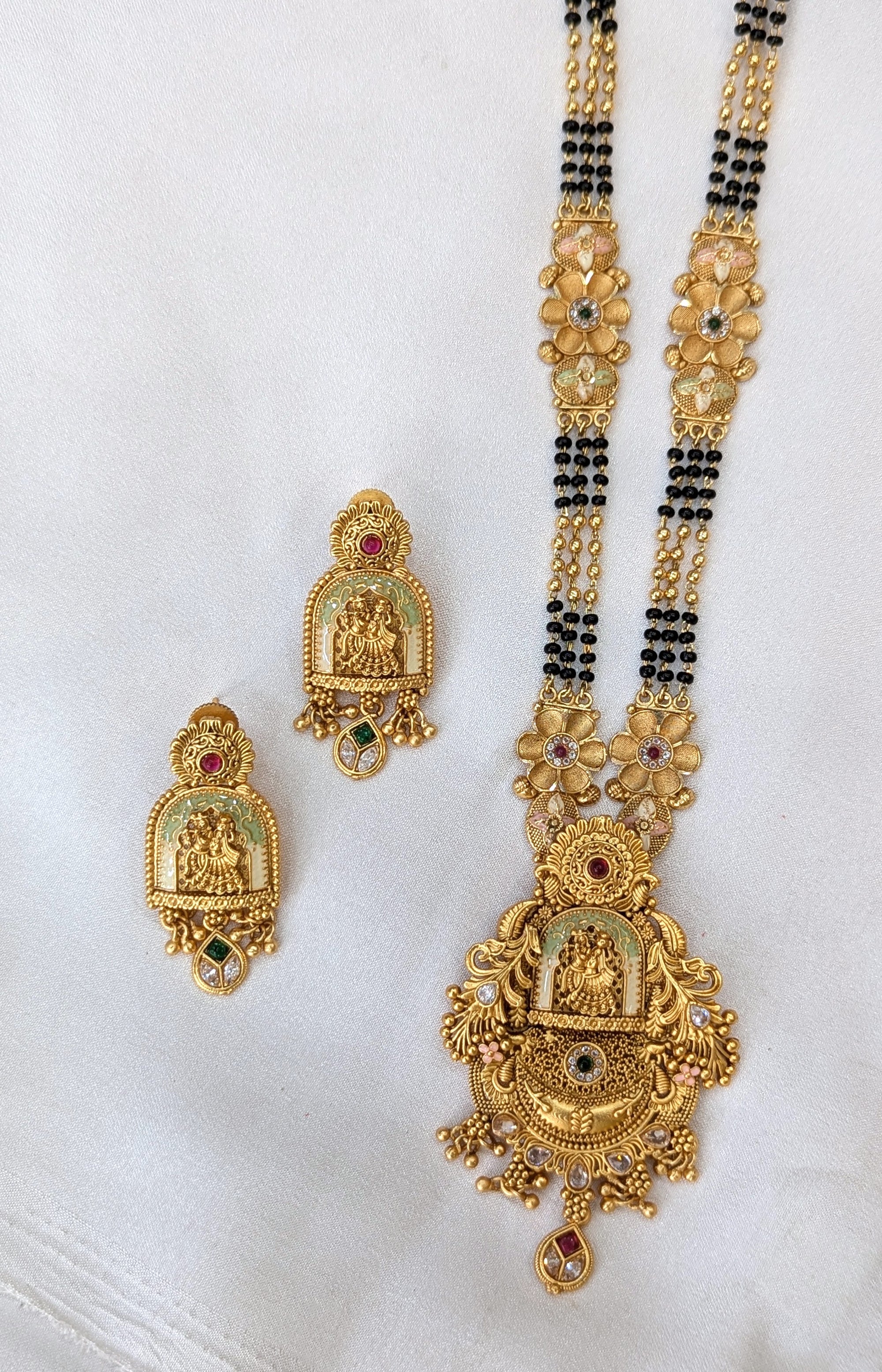 Rajwadi mangalsutra