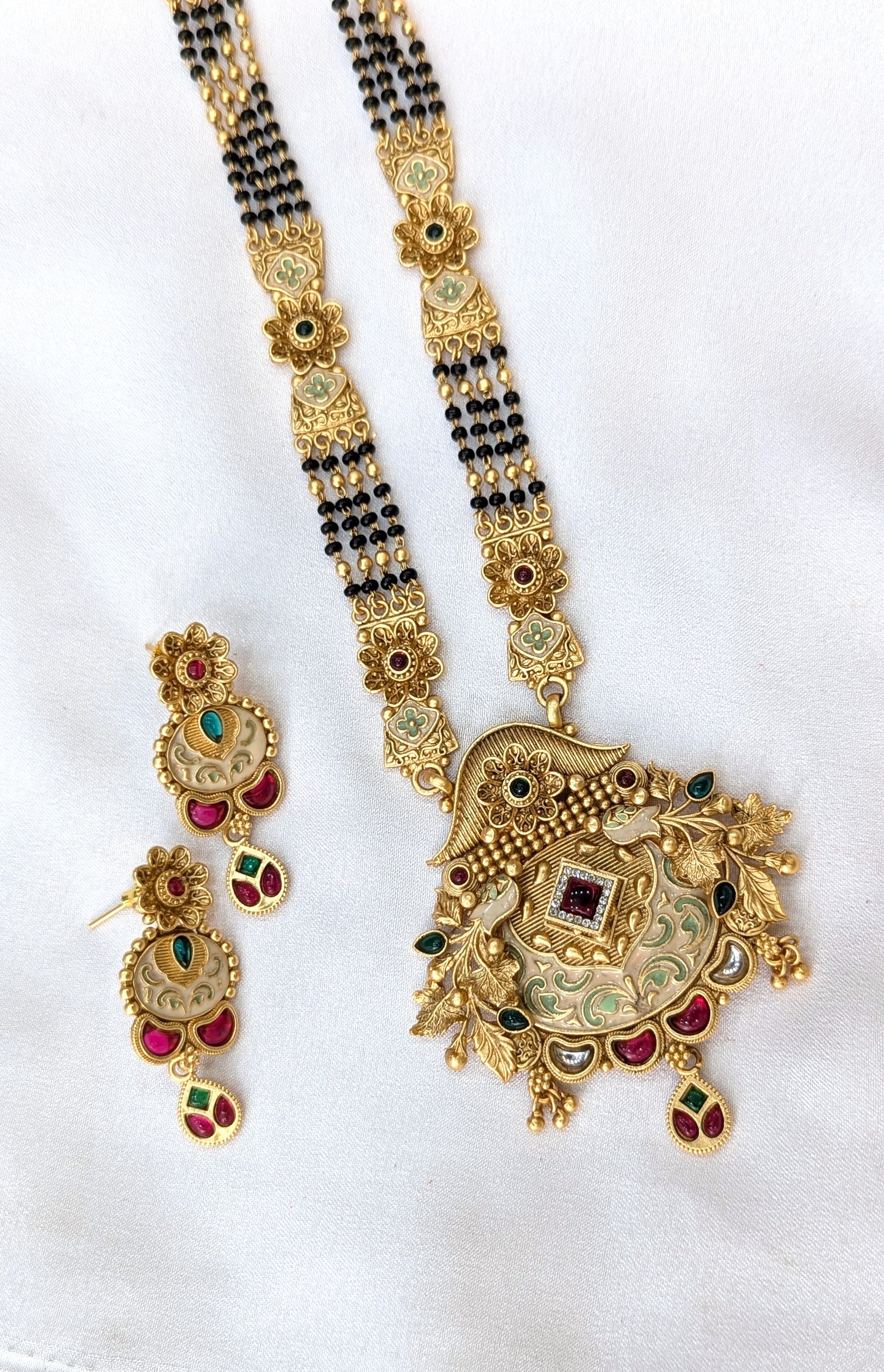 Rajwadi mangalsutra