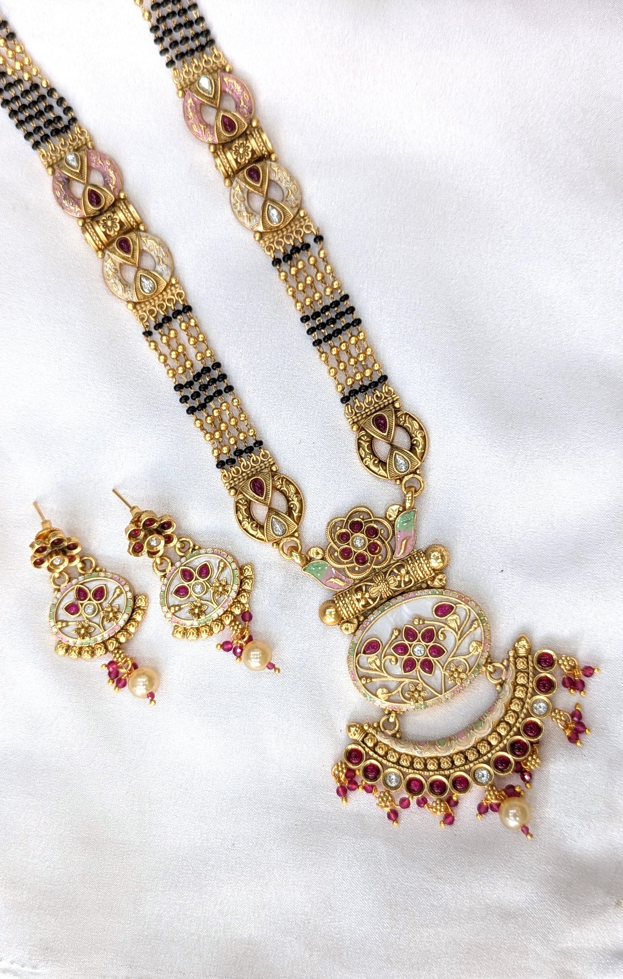 Rajwadi mangalsutra
