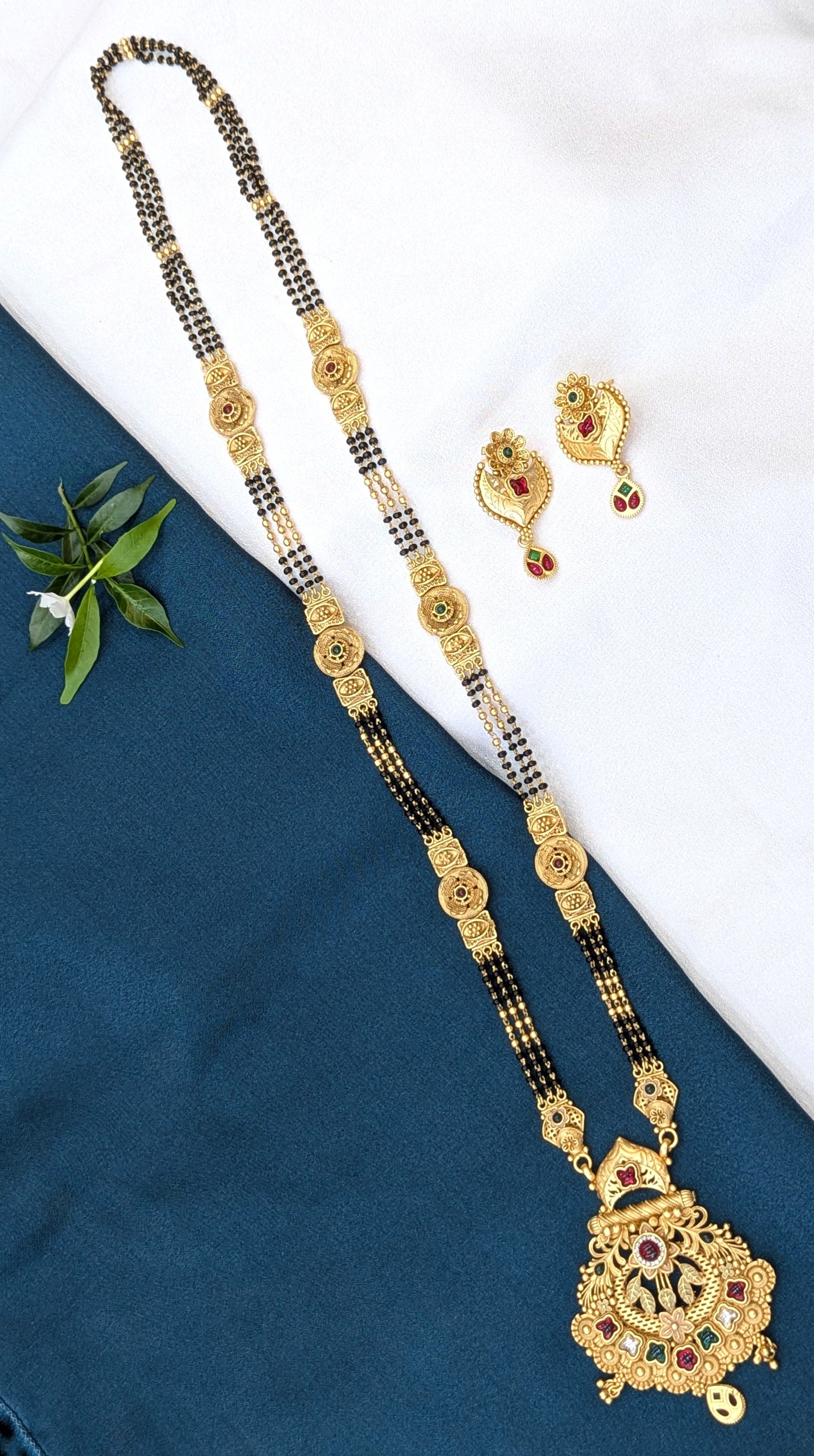Rajwadi mangalsutra
