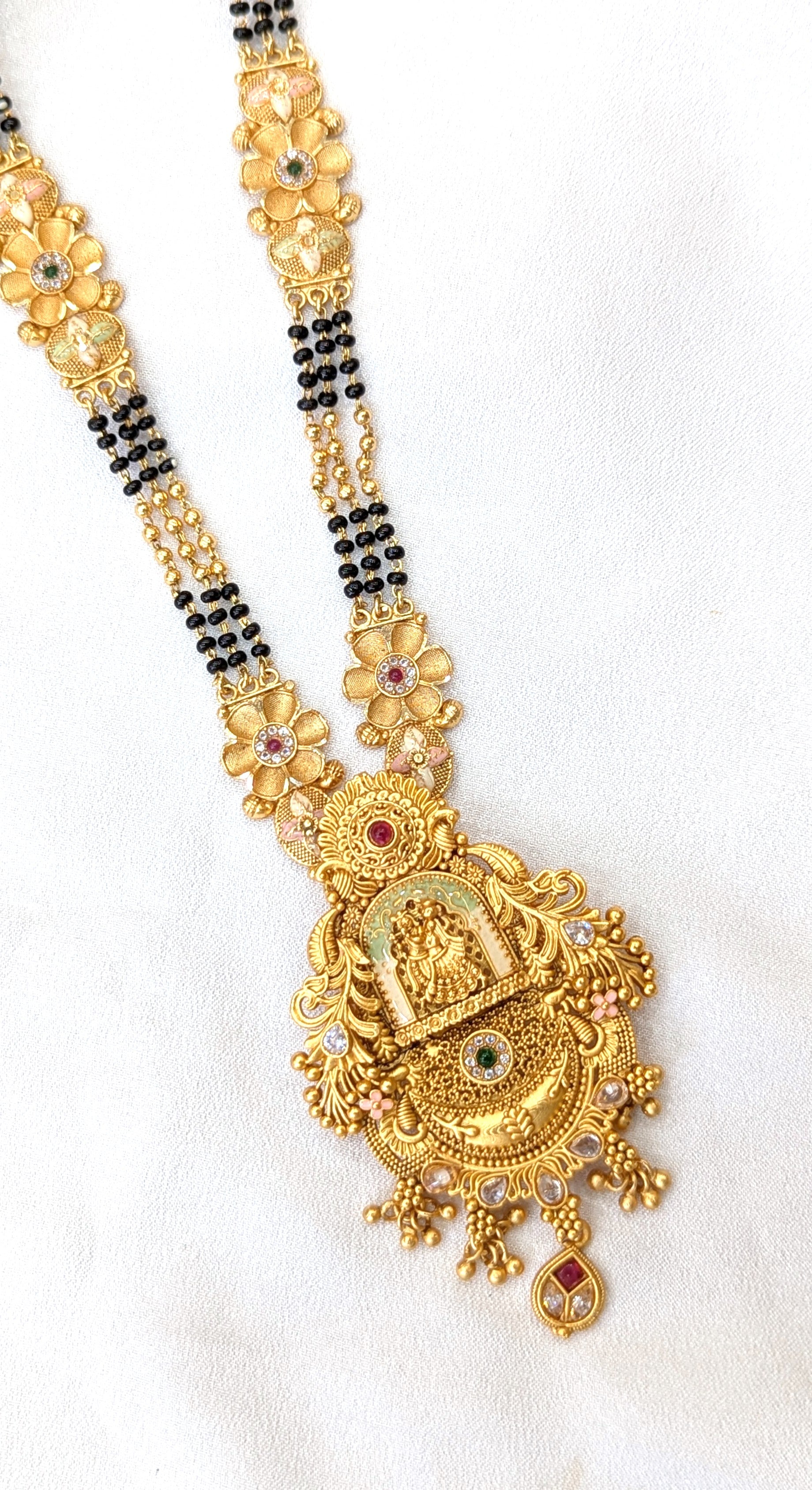 Rajwadi mangalsutra