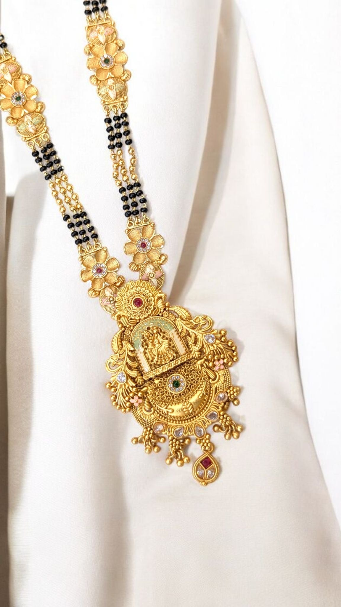 Rajwadi mangalsutra