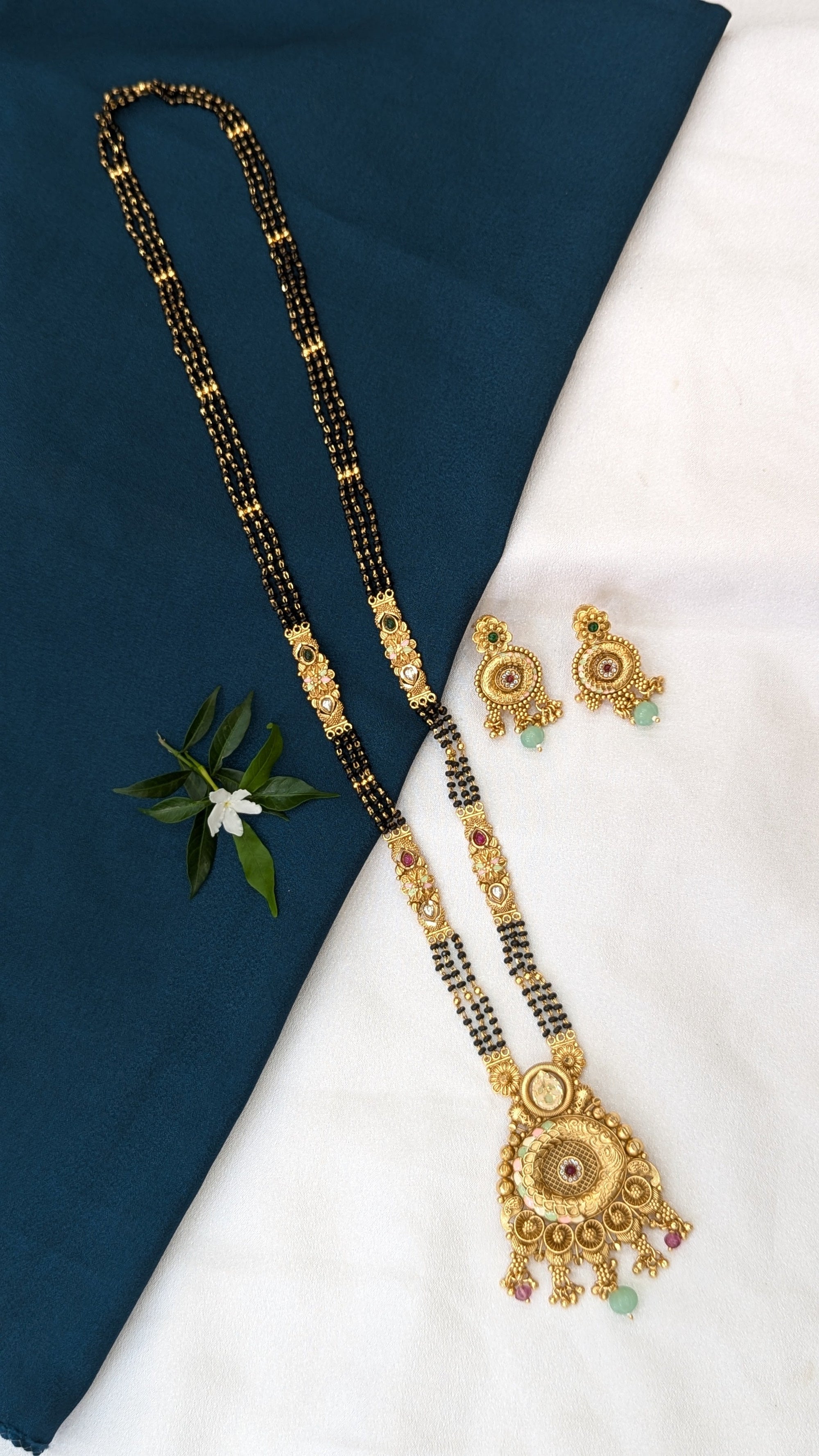 Rajwadi mangalsutra