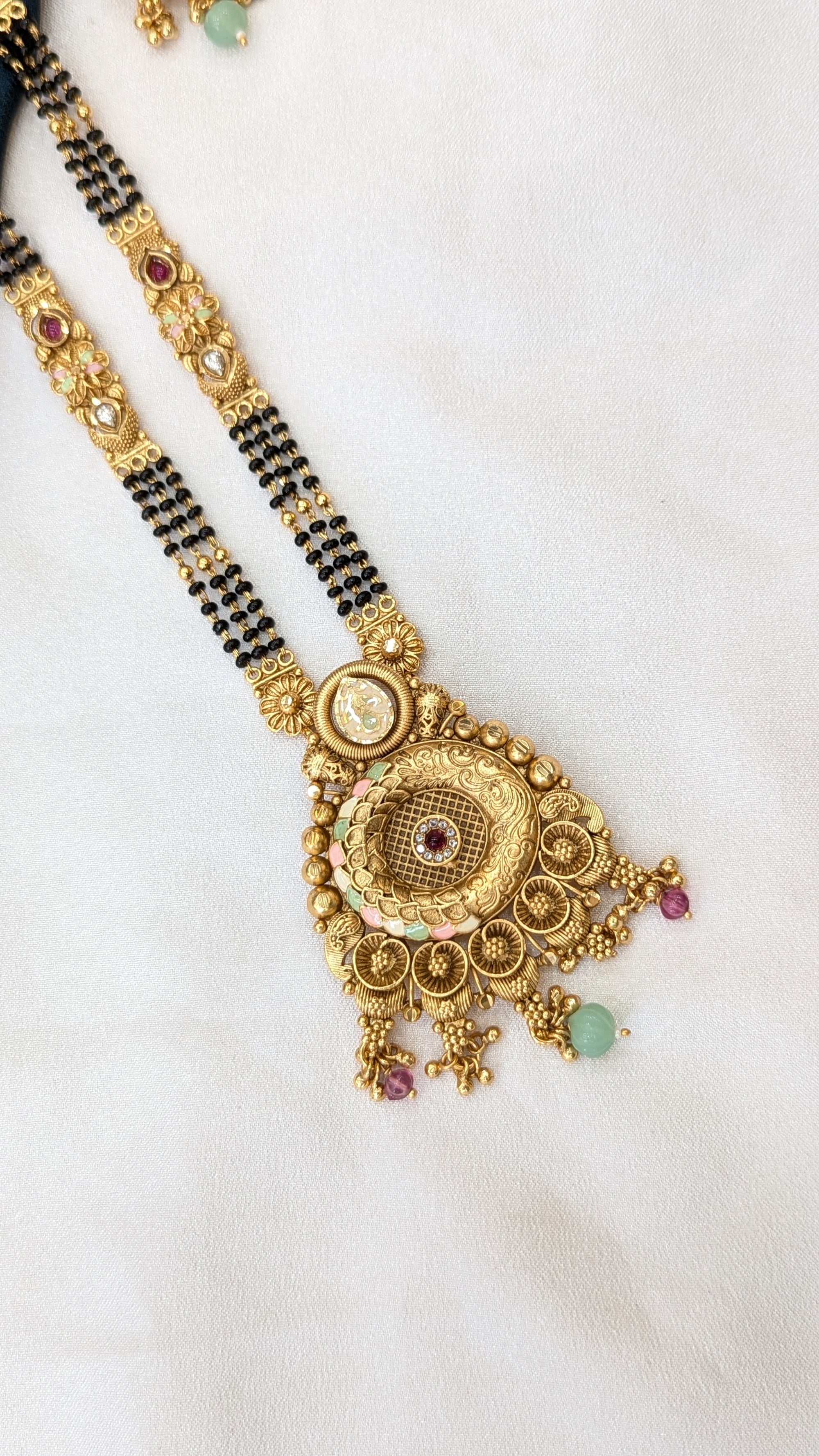 Rajwadi mangalsutra