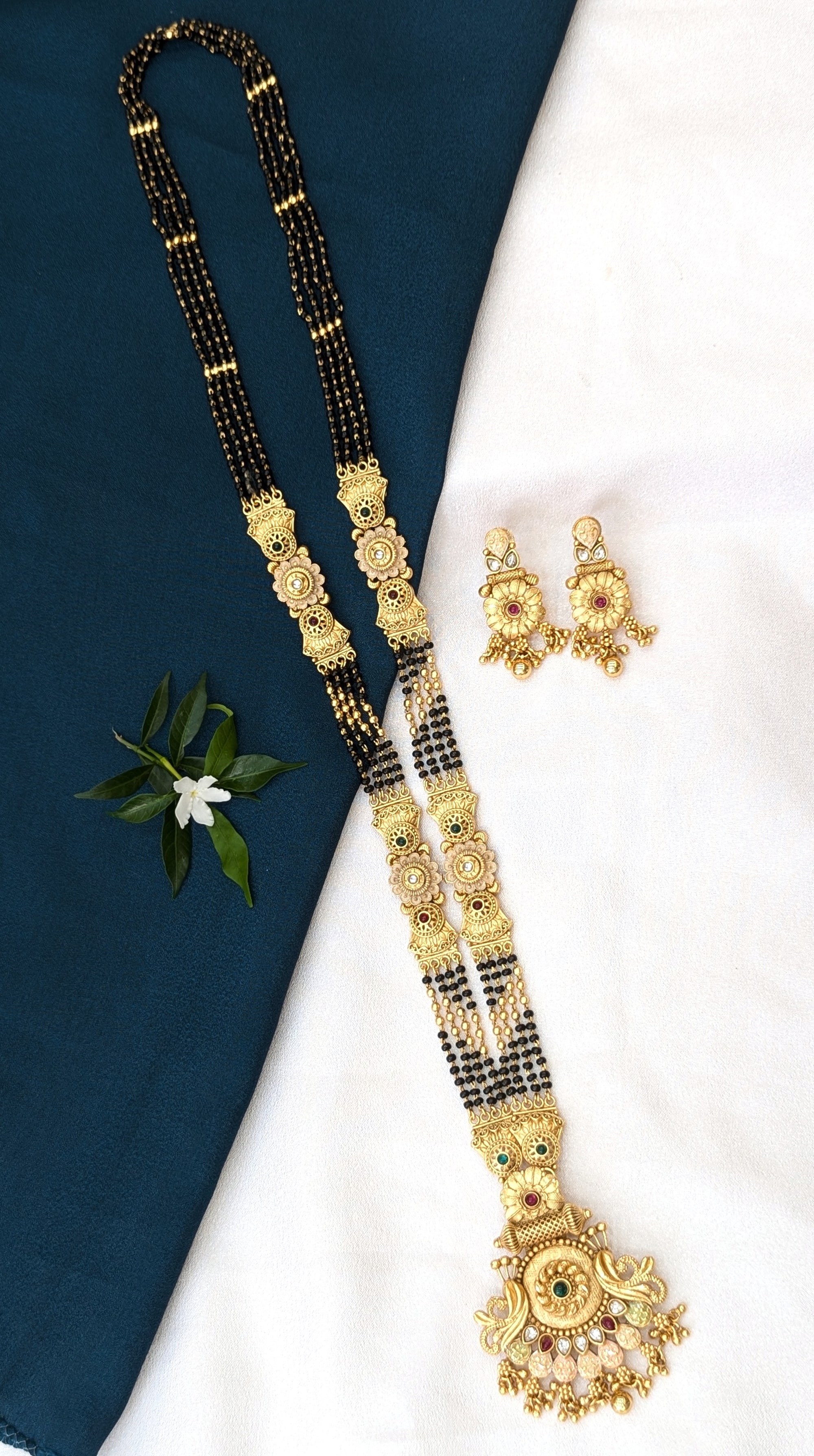 Rajwadi mangalsutra