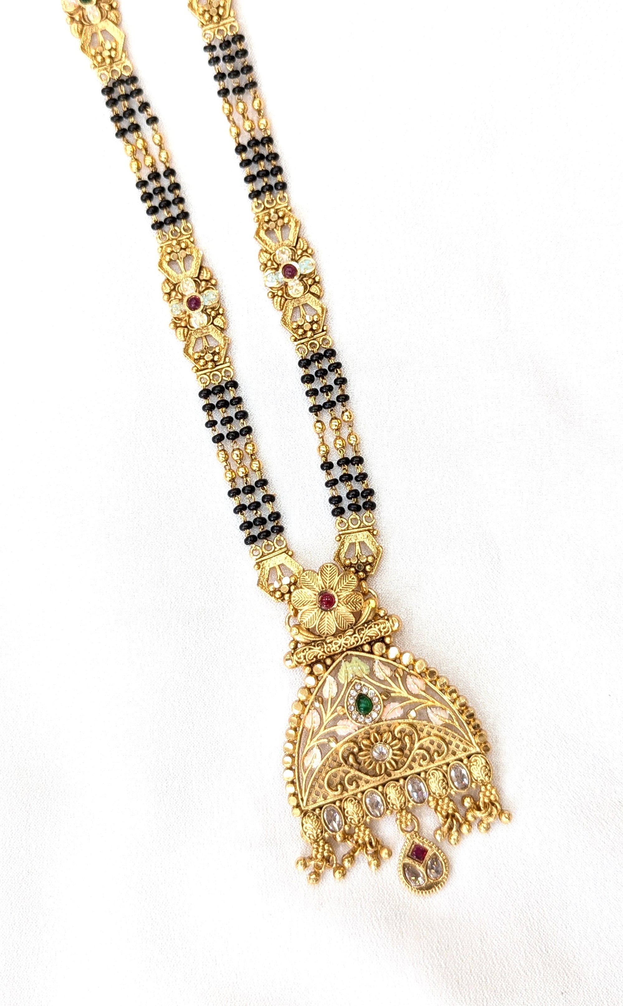 Rajwadi mangalsutra