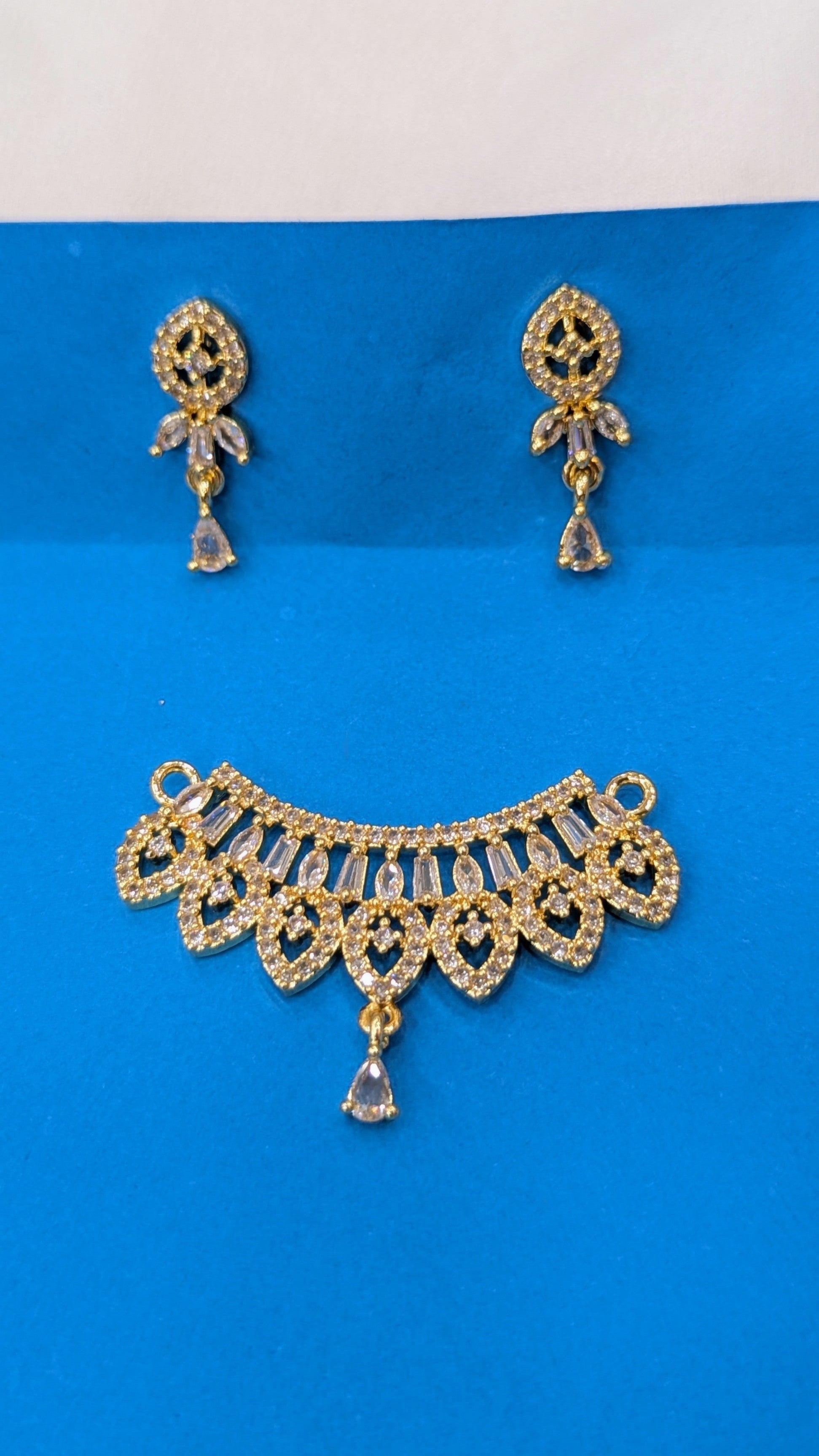 Cz mangalsutra pandants