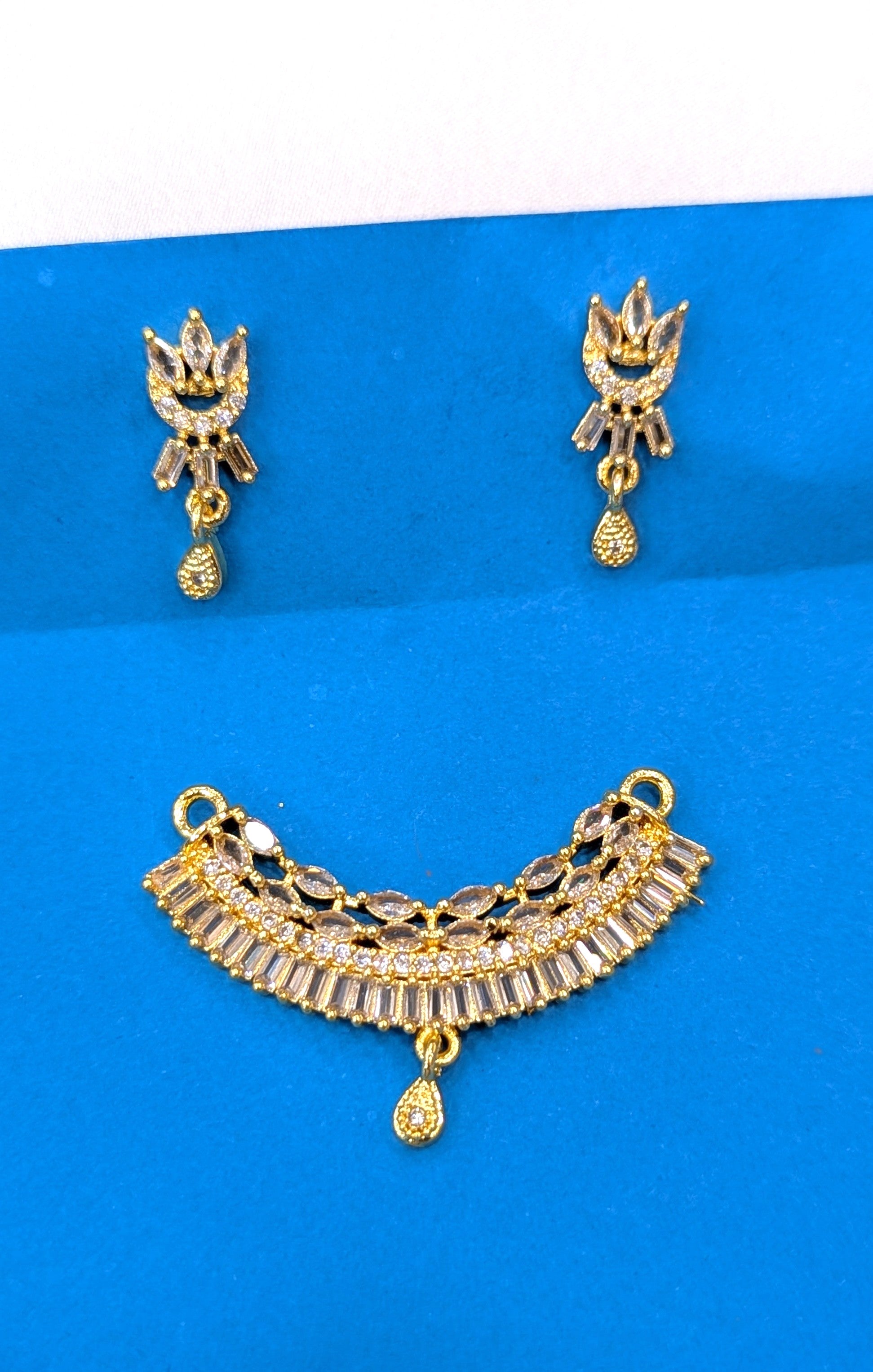 Cz mangalsutra pandants
