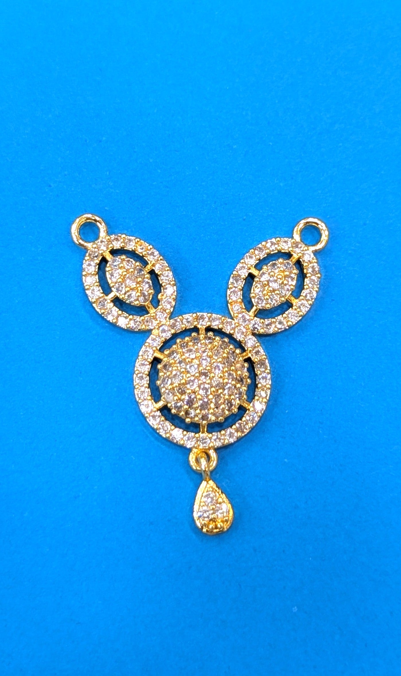 Cz mangalsutra pandants