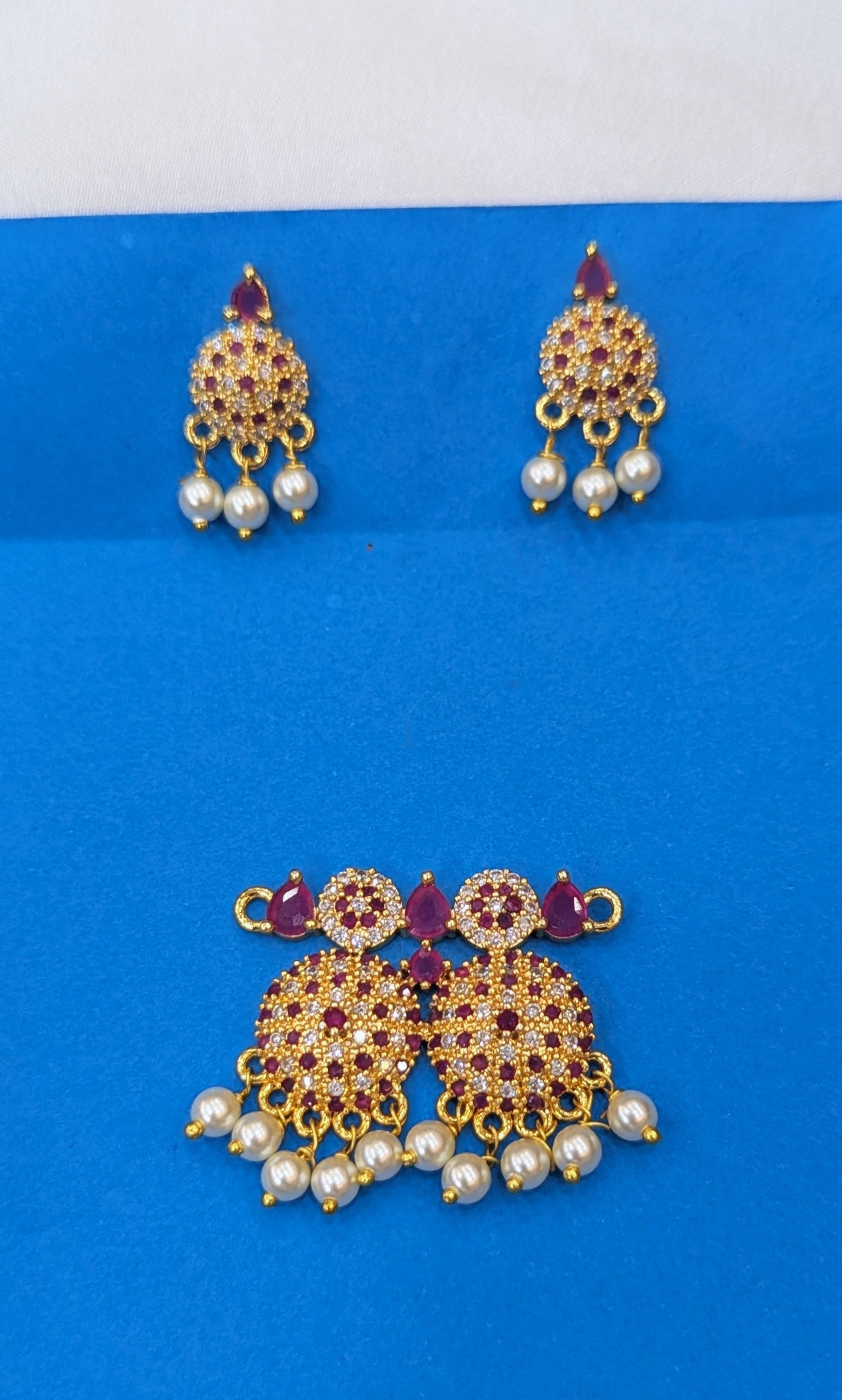 Cz mangalsutra pandants