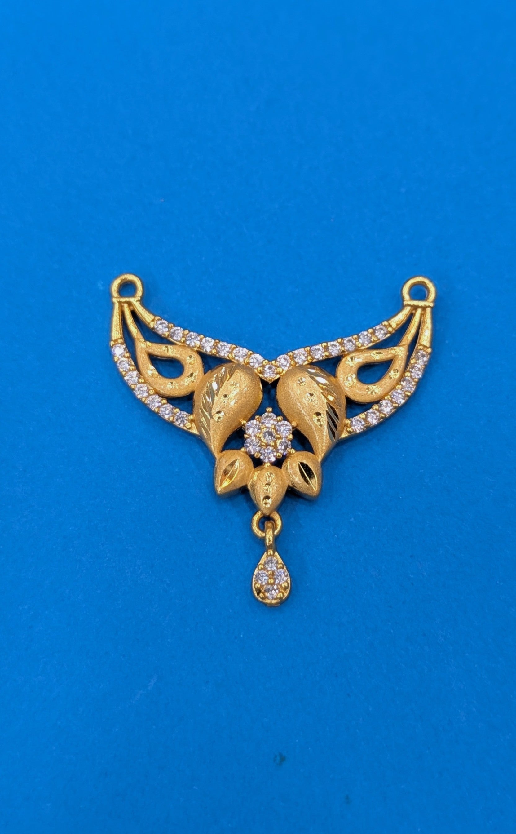 Cz mangalsutra pandants