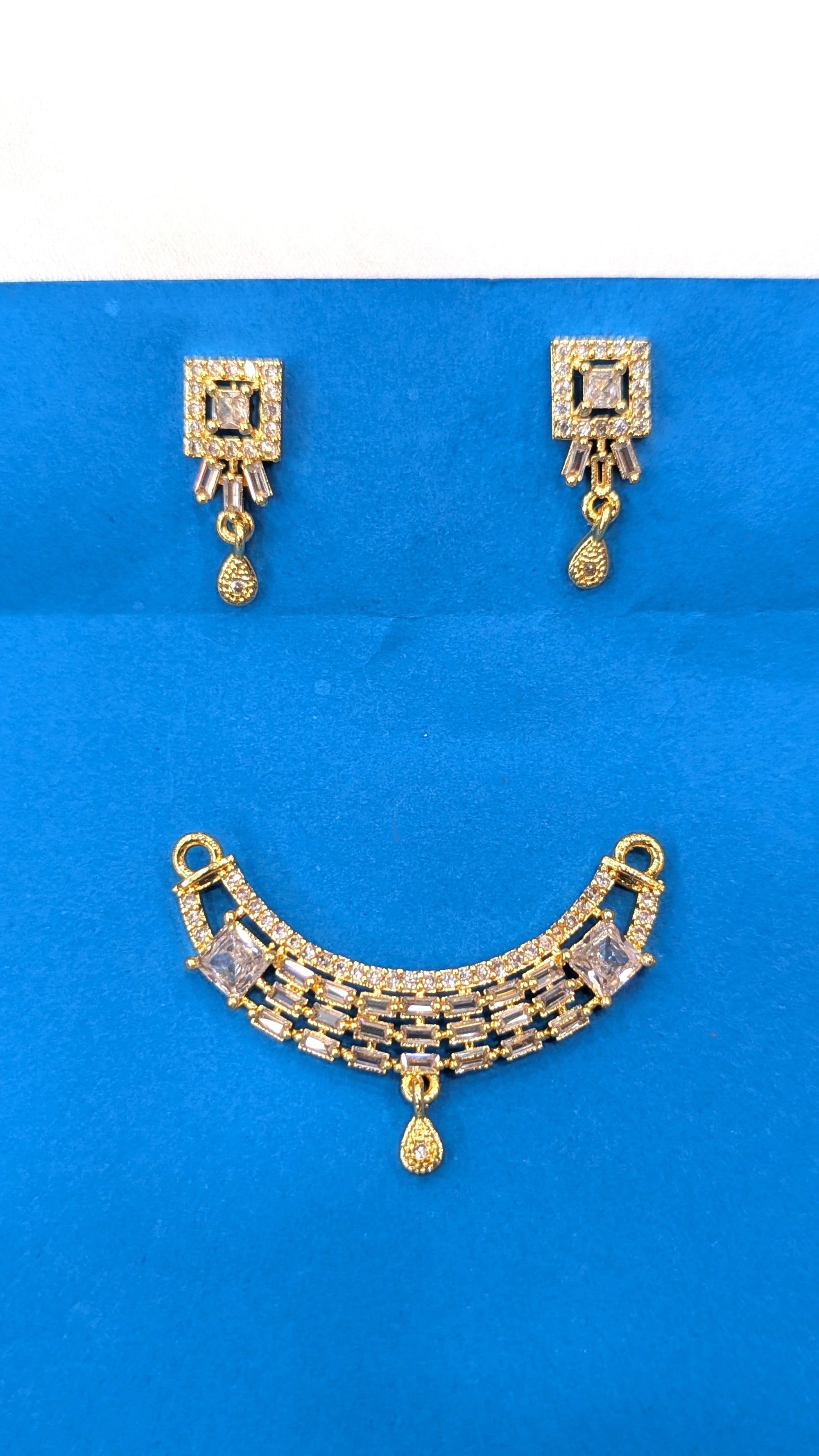 Cz mangalsutra pandants