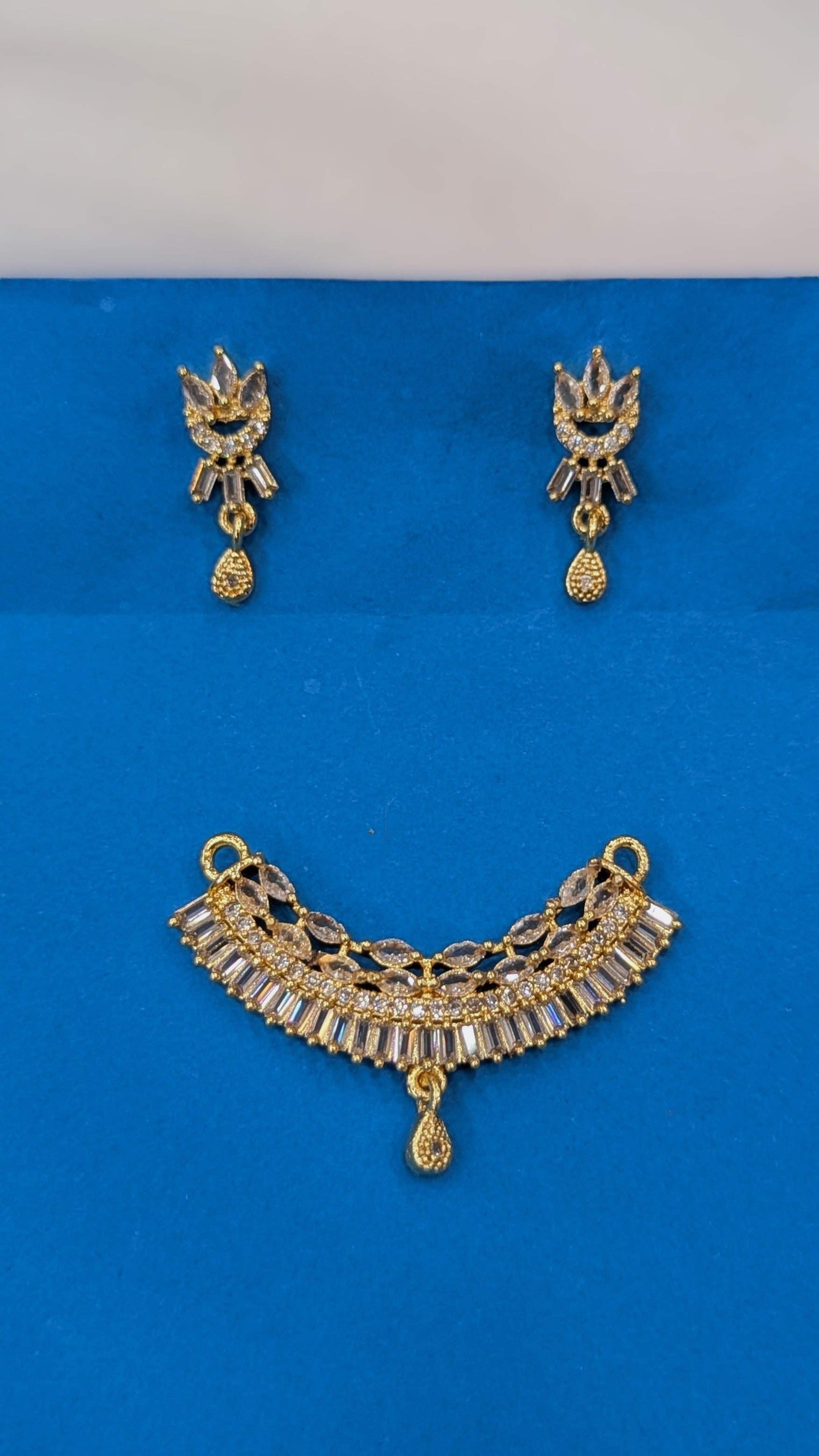 Cz mangalsutra pandants