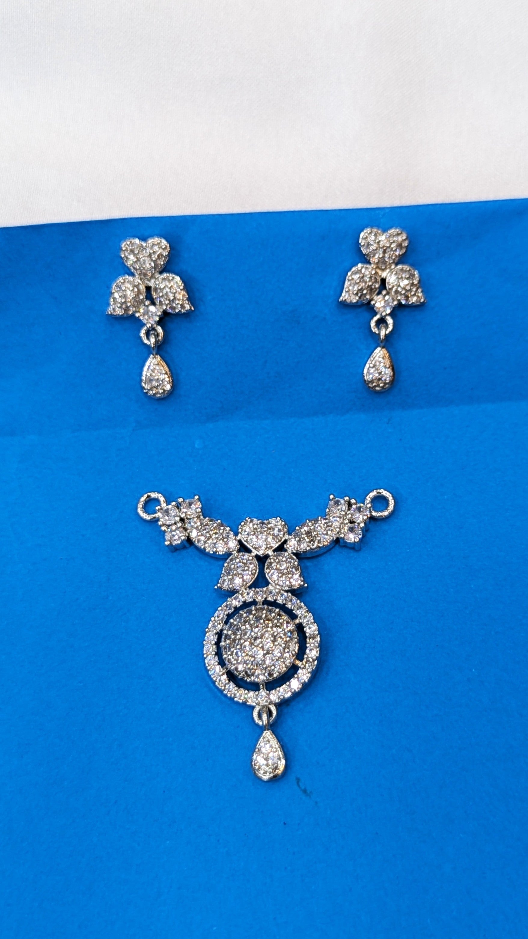 Cz mangalsutra pandants