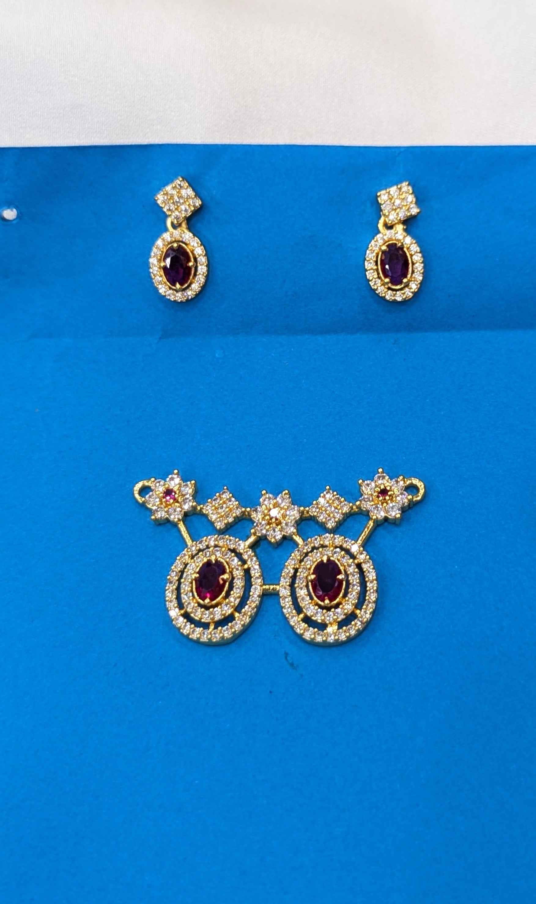 Cz mangalsutra pandants