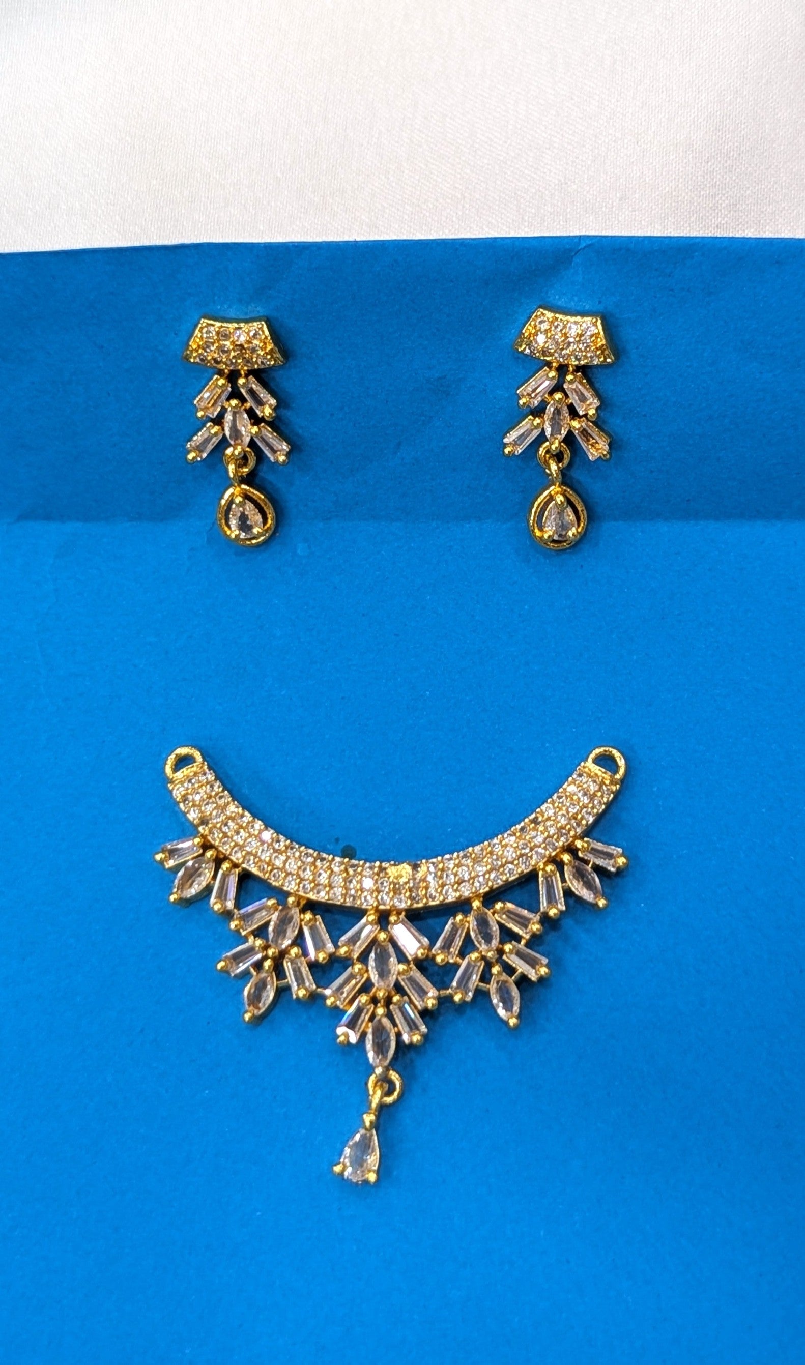 Cz mangalsutra pandants