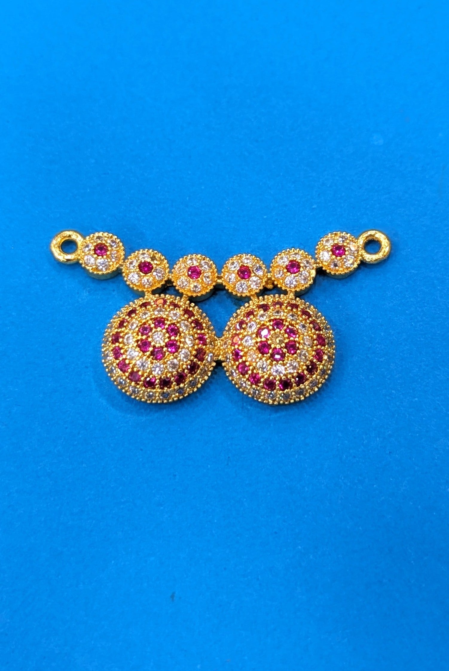 Cz mangalsutra pandants