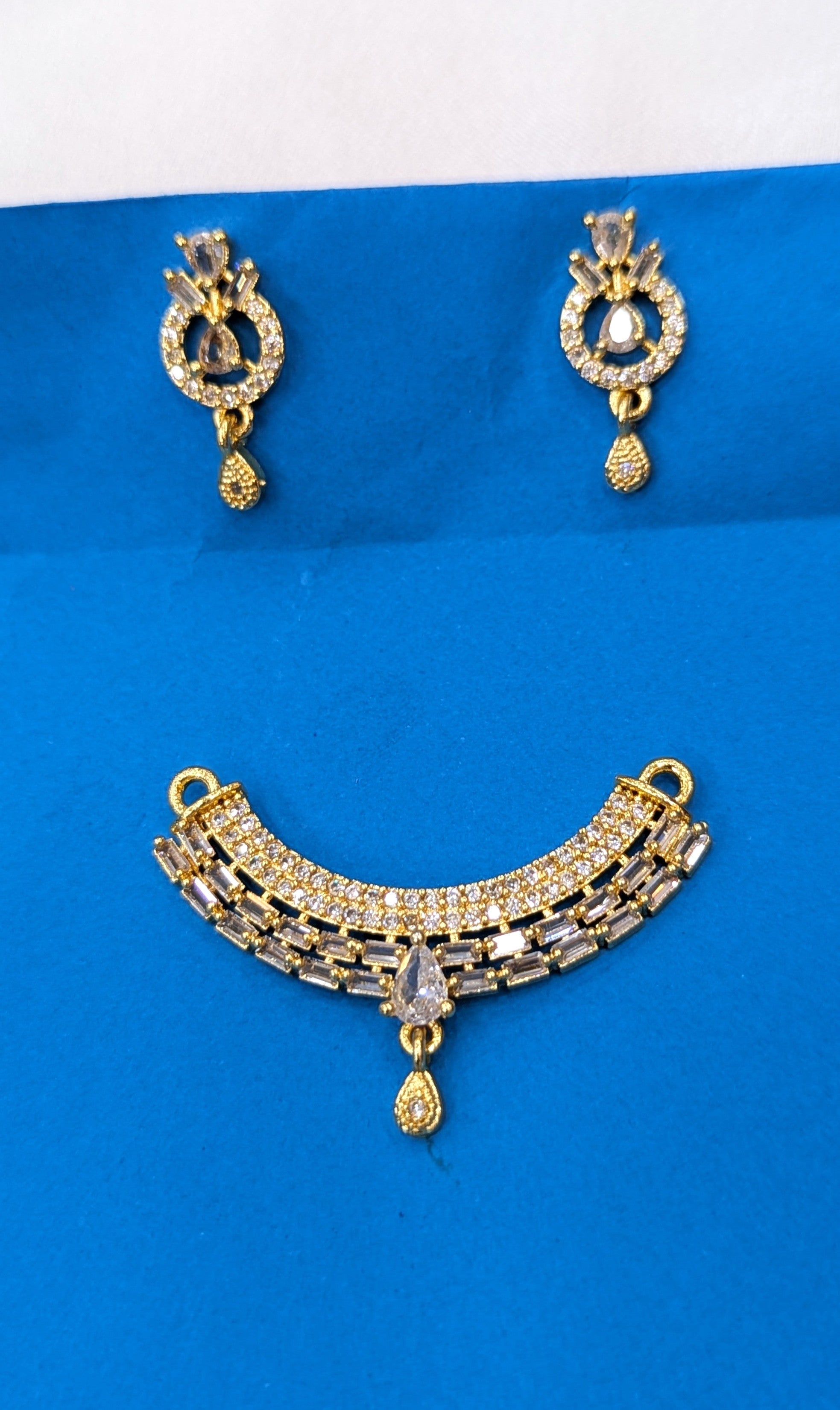 Cz mangalsutra pandants