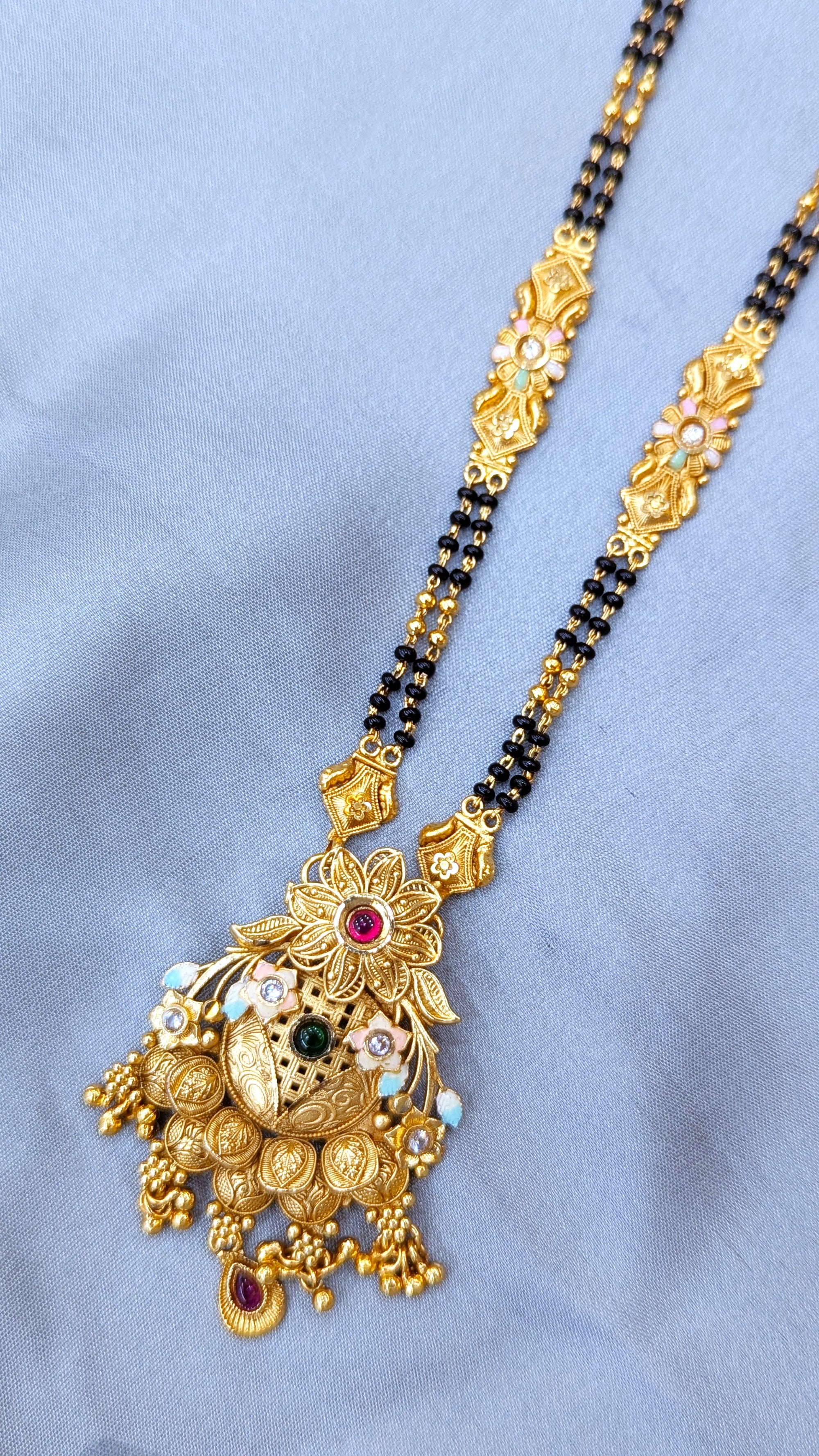 Rajwadi mangalsutra