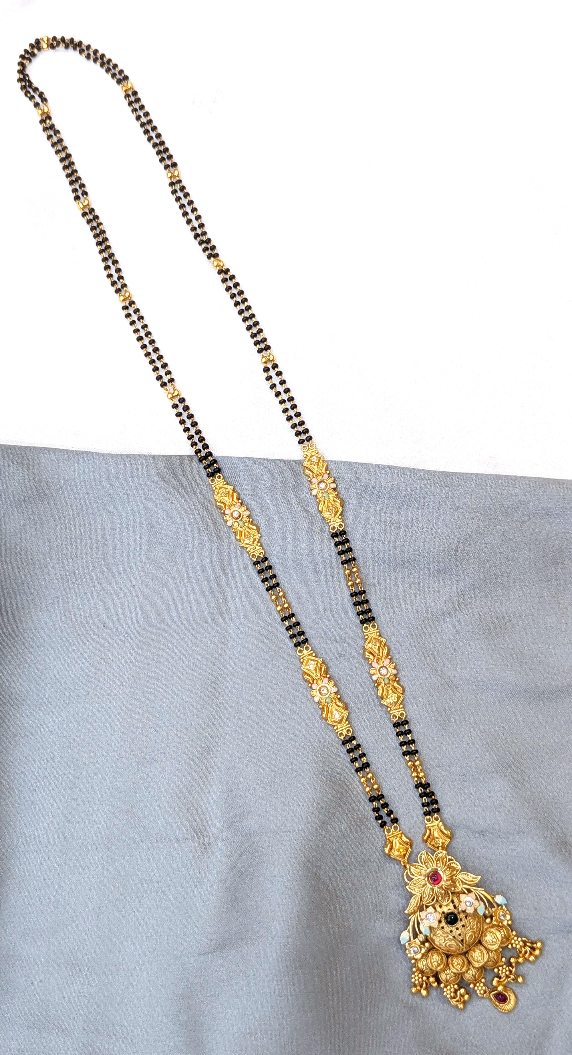Rajwadi mangalsutra