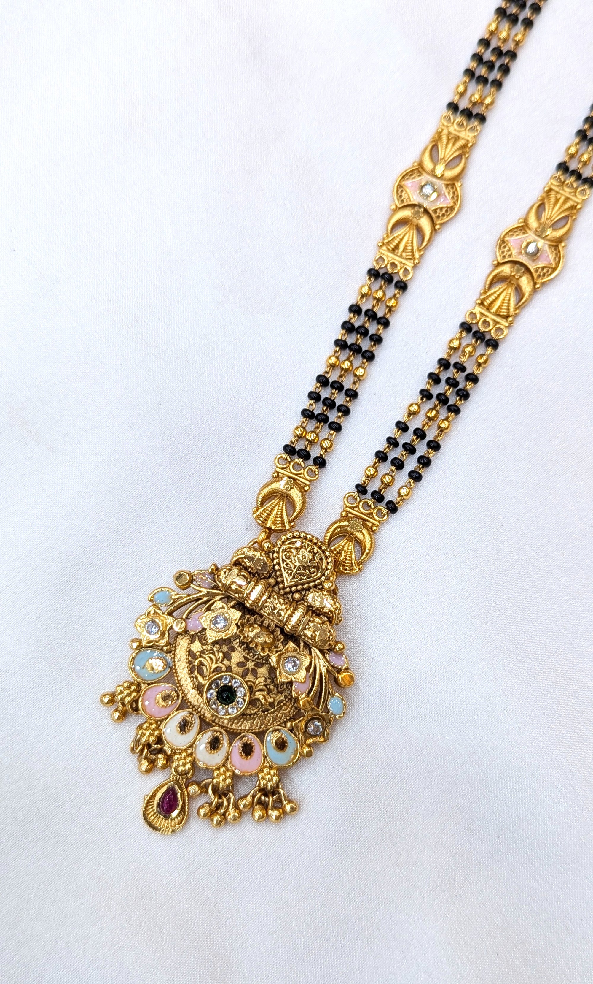 Rajwadi mangalsutra