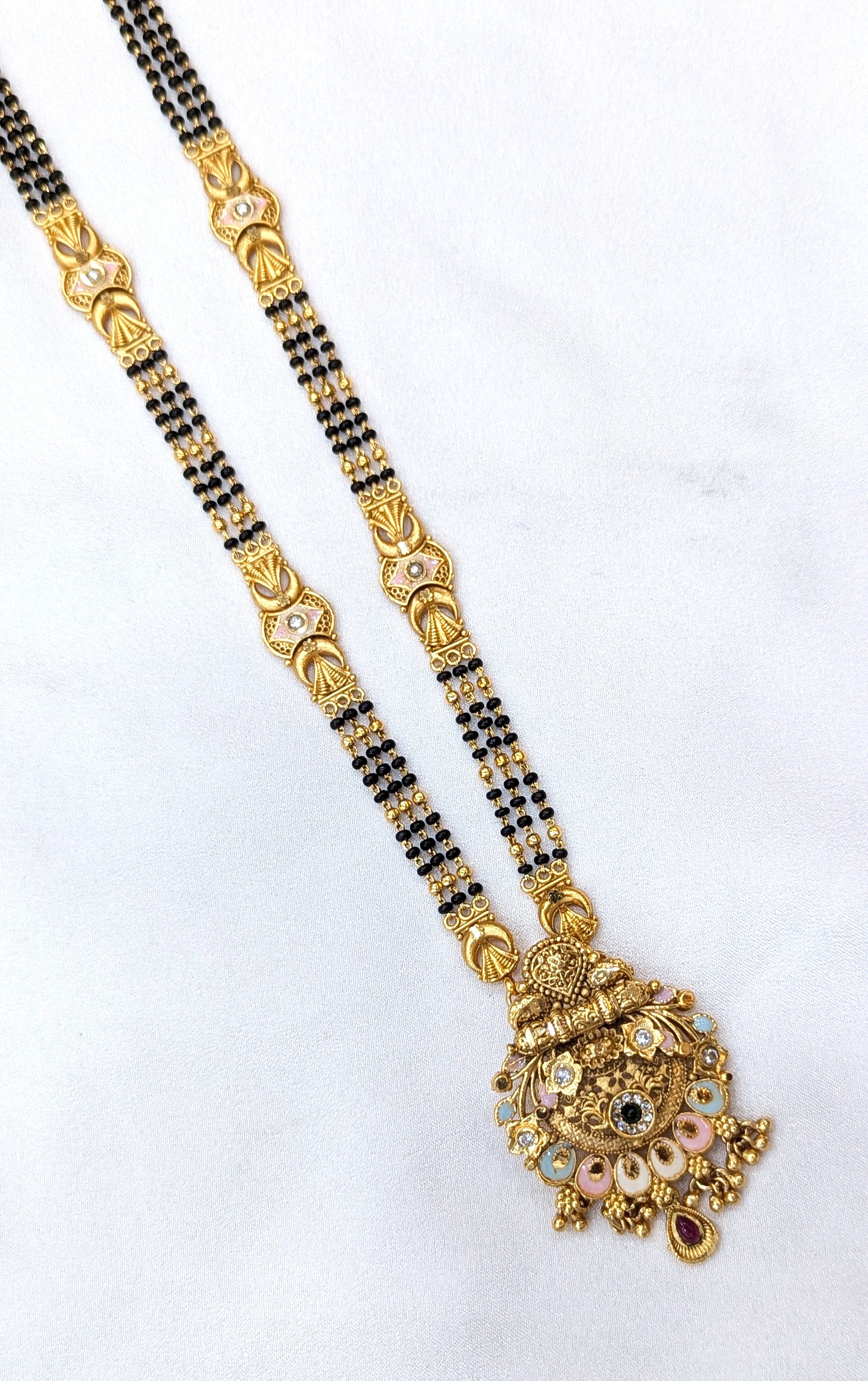 Rajwadi mangalsutra