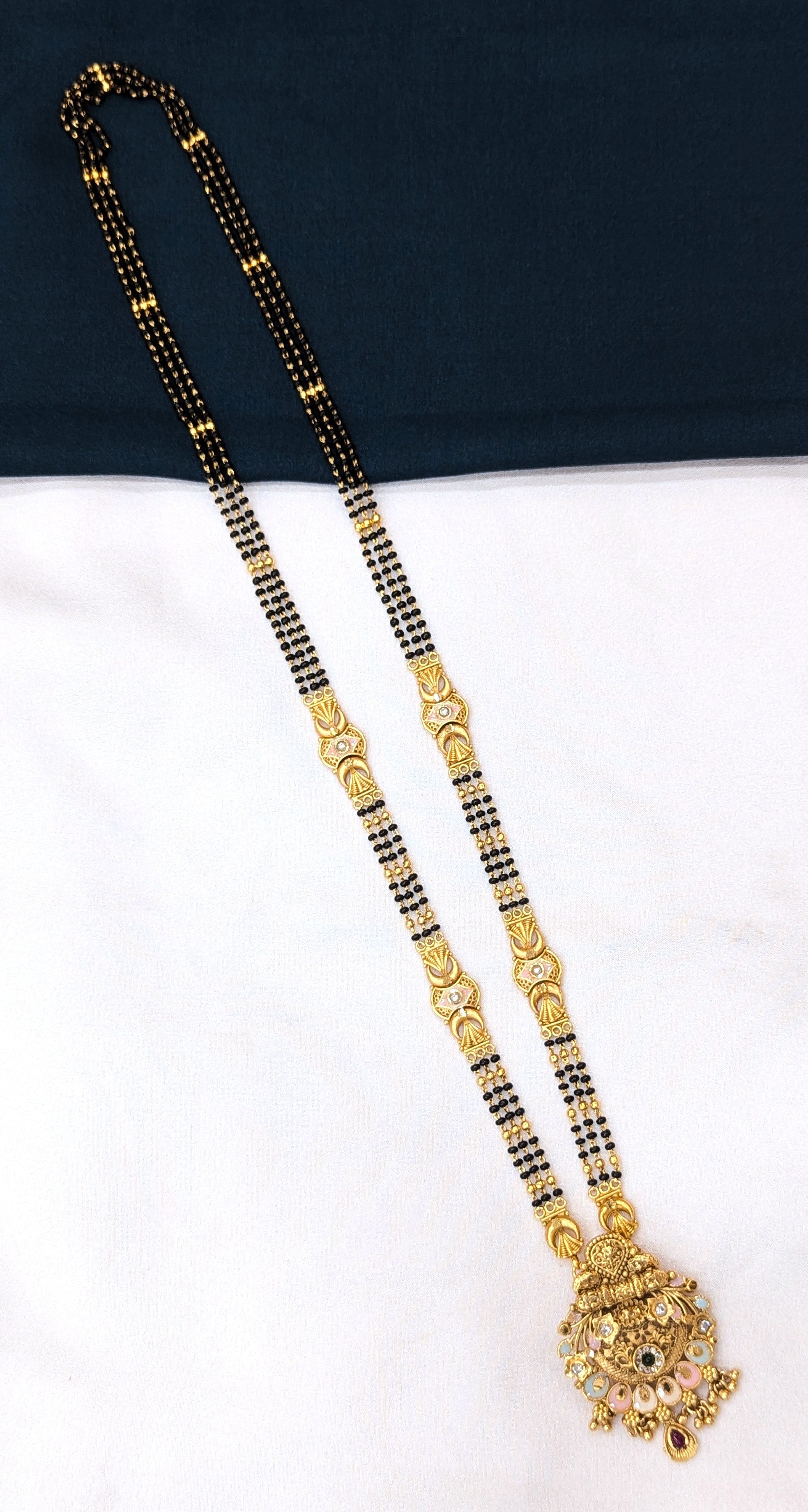Rajwadi mangalsutra