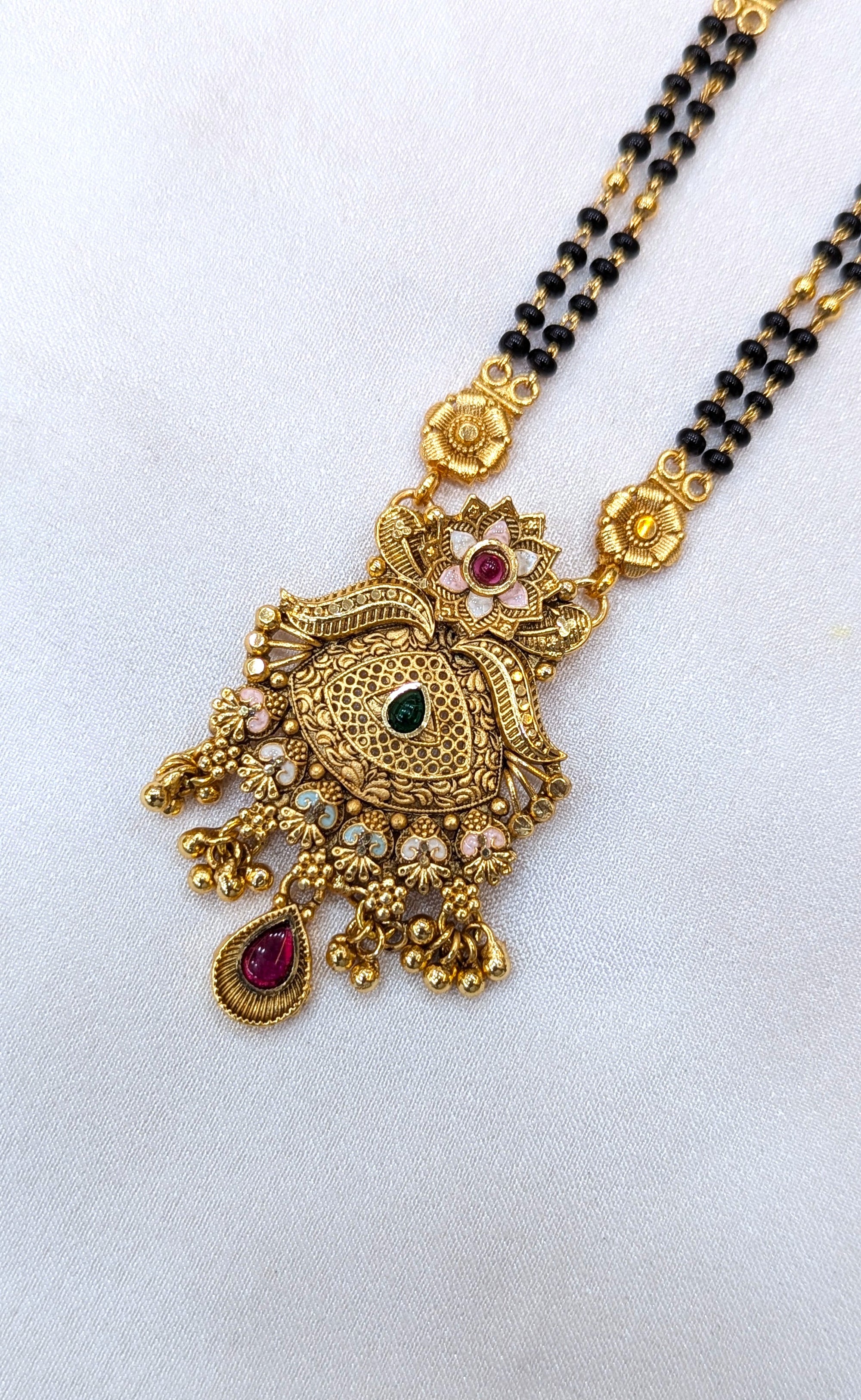 Rajwadi mangalsutra